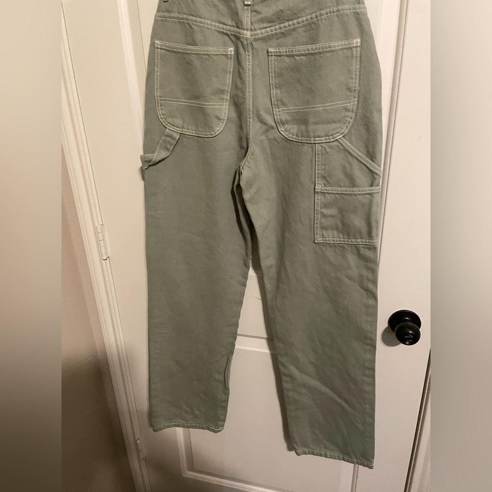 Sage Green Cotton On “Carpenter” Look Pants